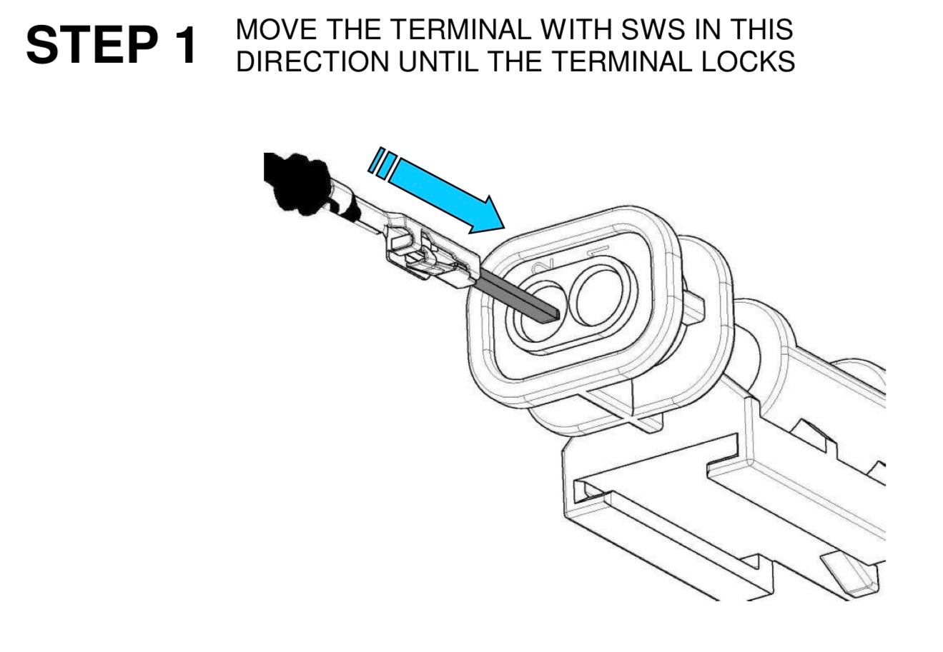 Rivian R1S License Light Plug Connector