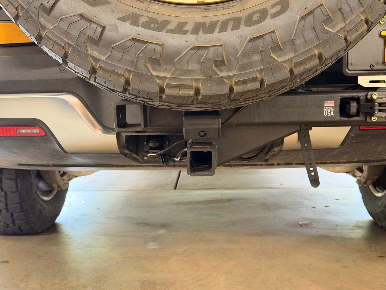 Rivian Rear Camera Relocation Kit - RiG'd Tire Swing Hitch Mount V2