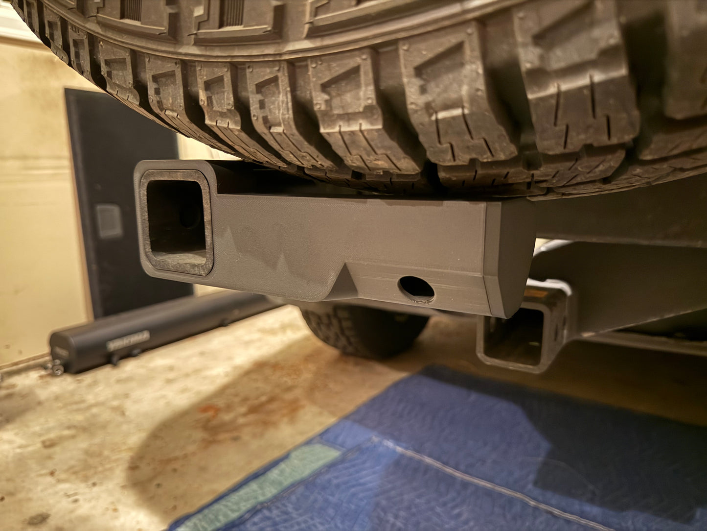 Rivian Rear Camera Relocation Kit - RiG'd Tire Swing Hitch Mount