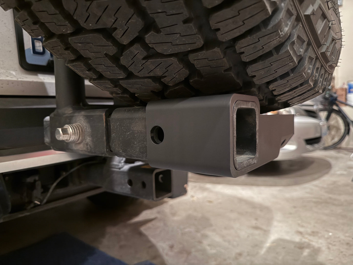 Rivian Rear Camera Relocation Kit - RiG'd Tire Swing Hitch Mount